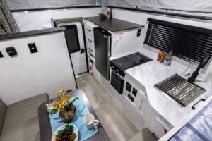 2026 Palomino BackPack SS-1251 Pop-Up Truck Camper Interior Image