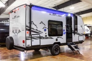 2024 Forest River Cherokee Wolf Pup Black Label 16FQBL Couples Camper Exterior Image