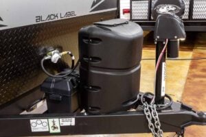 2024 Forest River Cherokee Wolf Pup Black Label 16FQBL Couples Camper Exterior Image