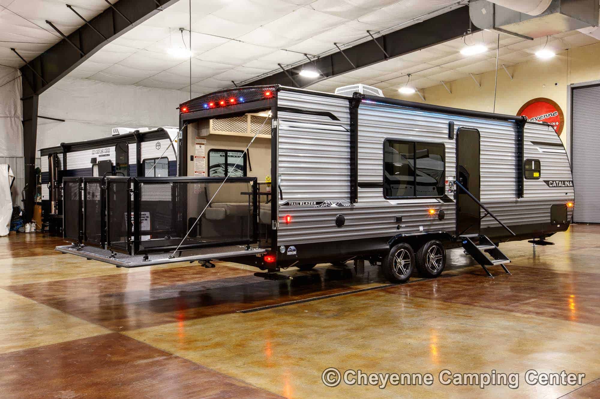 2026 Coachmen Catalina Trail Blazer 26TH Toy Hauler Travel Trailer Enterior Image