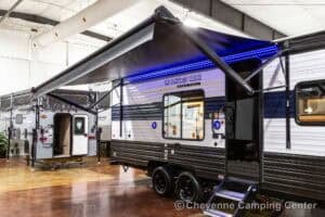 2026 Forest River Cherokee Grey Wolf 22CE Couples Travel Trailer Exterior Image