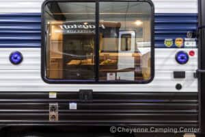 2026 Forest River Cherokee Grey Wolf 22CE Couples Travel Trailer Exterior Image