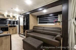 2026 Forest River Cherokee Grey Wolf 22CE Couples Travel Trailer Interior Image