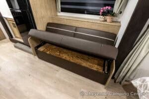 2026 Forest River Cherokee Grey Wolf 22CE Couples Travel Trailer Interior Image