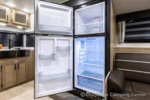 2026 Forest River Cherokee Grey Wolf 22CE Couples Travel Trailer Interior Image