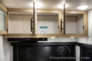 2026 Forest River Cherokee Grey Wolf 22CE Couples Travel Trailer Interior Image