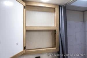 2026 Forest River Cherokee Grey Wolf 22CE Couples Travel Trailer Interior Image