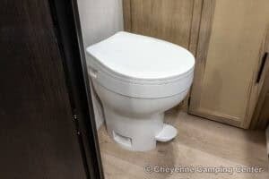 2026 Forest River Cherokee Grey Wolf 22CE Couples Travel Trailer Interior Image