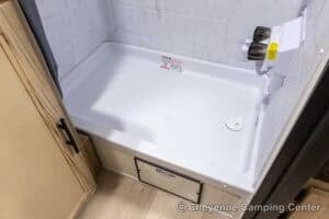 2026 Forest River Cherokee Grey Wolf 22CE Couples Travel Trailer Interior Image