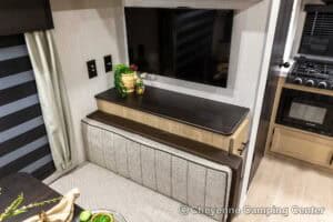 2026 Forest River Cherokee Grey Wolf 22CE Couples Travel Trailer Interior Image