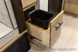 2026 Forest River Cherokee Grey Wolf 22CE Couples Travel Trailer Interior Image