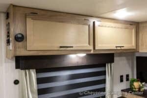 2026 Forest River Cherokee Grey Wolf 22CE Couples Travel Trailer Interior Image