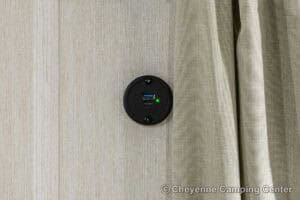 2026 Forest River Cherokee Grey Wolf 22CE Couples Travel Trailer Interior Image