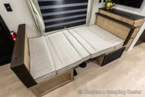 2026 Forest River Cherokee Grey Wolf 22CE Couples Travel Trailer Interior Image