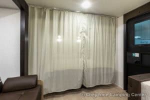 2026 Forest River Cherokee Grey Wolf 22CE Couples Travel Trailer Interior Image