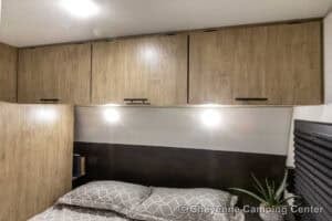 2026 Forest River Cherokee Grey Wolf 22CE Couples Travel Trailer Interior Image