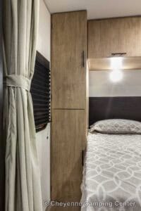 2026 Forest River Cherokee Grey Wolf 22CE Couples Travel Trailer Interior Image