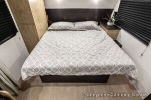 2026 Forest River Cherokee Grey Wolf 22CE Couples Travel Trailer Interior Image