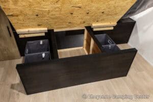 2026 Forest River Cherokee Grey Wolf 22CE Couples Travel Trailer Interior Image