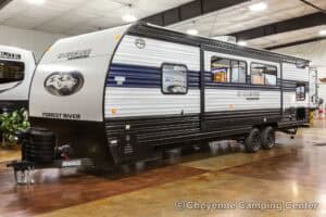 2026 Forest River Cherokee Grey Wolf 26DBH Bunkhouse Travel Trailer Exterior Image