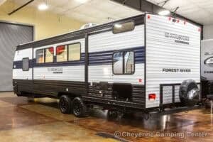 2026 Forest River Cherokee Grey Wolf 26DBH Bunkhouse Travel Trailer Exterior Image