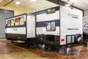 2027 Forest River Cherokee Grey Wolf 26DBH Bunkhouse Travel Trailer Exterior Image