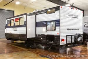 2026 Forest River Cherokee Grey Wolf 26DBH Bunkhouse Travel Trailer Exterior Image