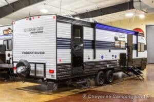 2026 Forest River Cherokee Grey Wolf 26DBH Bunkhouse Travel Trailer Exterior Image