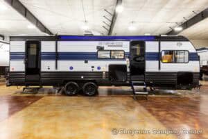 2026 Forest River Cherokee Grey Wolf 26DBH Bunkhouse Travel Trailer Exterior Image