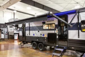 2026 Forest River Cherokee Grey Wolf 26DBH Bunkhouse Travel Trailer Exterior Image