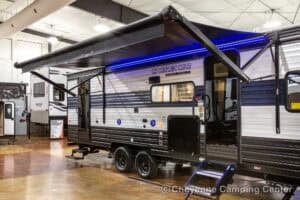 2026 Forest River Cherokee Grey Wolf 26DBH Bunkhouse Travel Trailer Exterior Image
