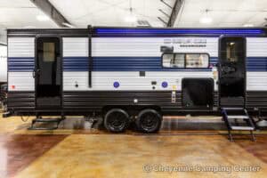 2026 Forest River Cherokee Grey Wolf 26DBH Bunkhouse Travel Trailer Exterior Image