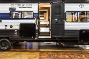2026 Forest River Cherokee Grey Wolf 26DBH Bunkhouse Travel Trailer Exterior Image