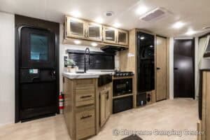 2026 Forest River Cherokee Grey Wolf 26DBH Bunkhouse Travel Trailer Interior Image