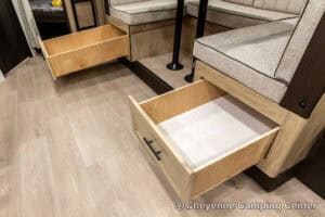 2026 Forest River Cherokee Grey Wolf 26DBH Bunkhouse Travel Trailer Interior Image