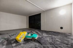 2026 Forest River Cherokee Grey Wolf 26DBH Bunkhouse Travel Trailer Interior Image