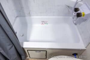 2026 Forest River Cherokee Grey Wolf 26DBH Bunkhouse Travel Trailer Interior Image