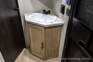 2026 Forest River Cherokee Grey Wolf 26DBH Bunkhouse Travel Trailer Interior Image