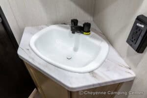 2026 Forest River Cherokee Grey Wolf 26DBH Bunkhouse Travel Trailer Interior Image