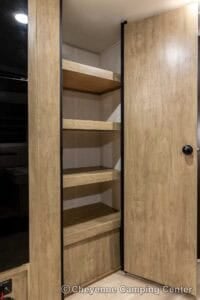 2026 Forest River Cherokee Grey Wolf 26DBH Bunkhouse Travel Trailer Interior Image