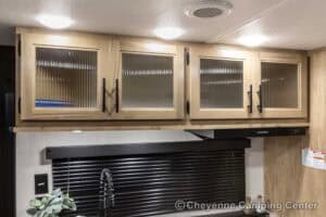 2026 Forest River Cherokee Grey Wolf 26DBH Bunkhouse Travel Trailer Interior Image