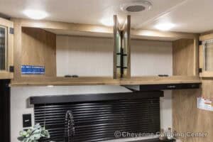 2026 Forest River Cherokee Grey Wolf 26DBH Bunkhouse Travel Trailer Interior Image