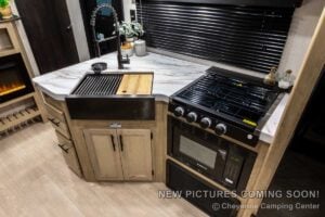 2027 Forest River Cherokee Grey Wolf 26DBH Bunkhouse Travel Trailer Interior Image