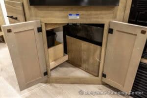 2026 Forest River Cherokee Grey Wolf 26DBH Bunkhouse Travel Trailer Interior Image