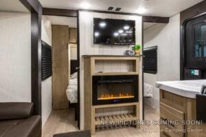 2027 Forest River Cherokee Grey Wolf 26DBH Bunkhouse Travel Trailer Interior Image