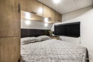 2026 Forest River Cherokee Grey Wolf 26DBH Bunkhouse Travel Trailer Interior Image