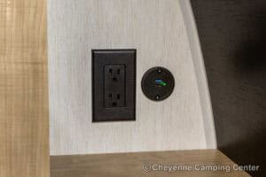 2026 Forest River Cherokee Grey Wolf 26DBH Bunkhouse Travel Trailer Interior Image