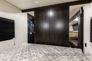 2027 Forest River Cherokee Grey Wolf 26DBH Bunkhouse Travel Trailer Interior Image