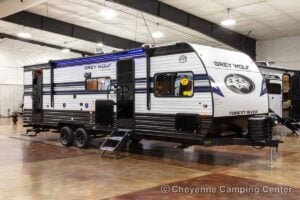 2027 Forest River Cherokee Grey Wolf 26DBH Bunkhouse Travel Trailer Exterior Image