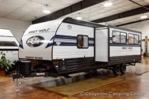 2027 Forest River Cherokee Grey Wolf 26DBH Bunkhouse Travel Trailer Exterior Image